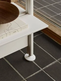 Pira G2 hyllsystem F C A White/Walnut 240-247 cm