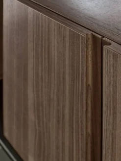 Pira G2 hyllsystem W B Black/Walnut