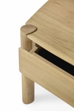 PI sängbord Ek 60x53 cm
