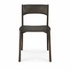 PI stol Dark brown teak