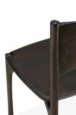 PI stol Dark brown teak