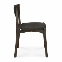 PI stol Dark brown teak