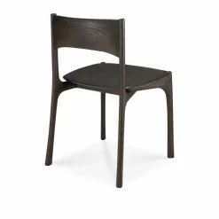 PI stol Dark brown teak