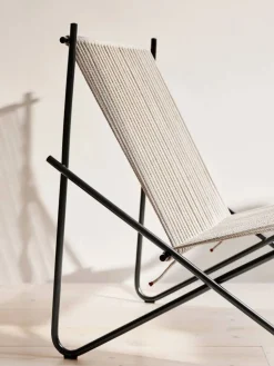 PK4 loungestol Svart-natur