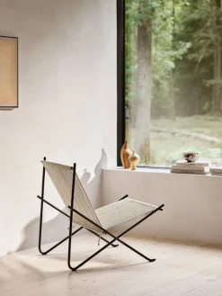 PK4 loungestol Svart-natur