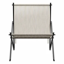 PK4 loungestol Svart-natur
