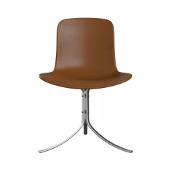 PK9 stol Leather aura walnut-steel