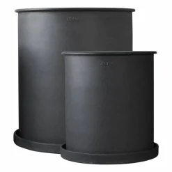 Plant pot kruka large 2-pack Black