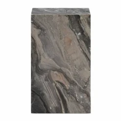 Plinth tall sidobord 30x30x51 cm Grey galaxy
