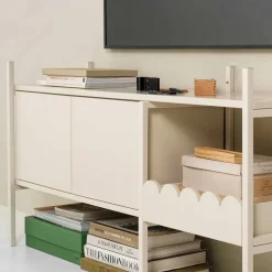 Portal TV-bänk 123 cm - Off-white