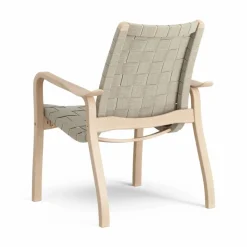 Primo fåtölj låg lackad bok Natur