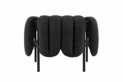 Puffy loungefåtölj Anthracite-black grey