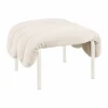 Puffy ottoman 58x67 cm Natural-cream