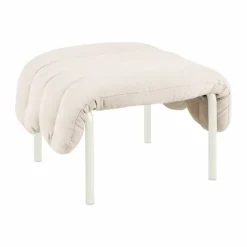 Puffy ottoman 58x67 cm Natural-cream