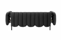 Puffy 2 5-sits soffa 205 cm Anthracite-black grey