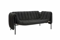 Puffy 2 5-sits soffa 205 cm Anthracite-black grey