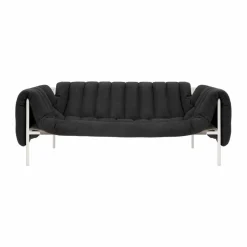 Puffy 2 5-sits soffa 205 cm Anthracite-cream