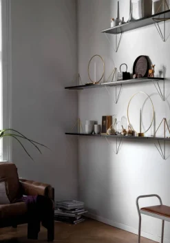 Pythagoras Shelf hyllplan svart