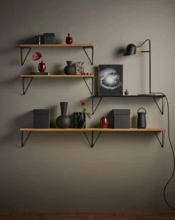 Pythagoras Shelf hyllplan svart