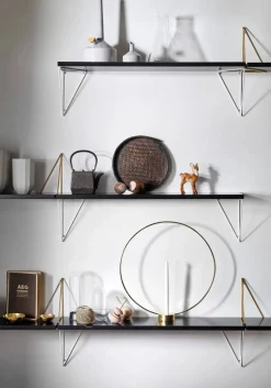Pythagoras Shelf hyllplan svart