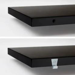 Pythagoras Shelf hyllplan svart