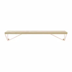 Pythagoras XS hylla Ask-pale pink 41x13 8x12 cm
