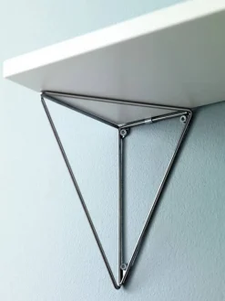 Pythagoras Brackets 2-pack krom