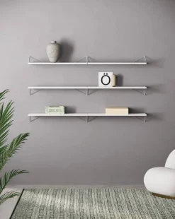 Pythagoras Shelf hyllplan vit