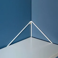 Pythagoras Shelf hyllplan vit