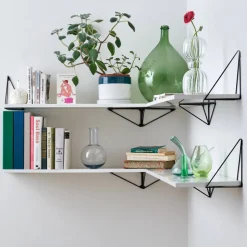 Pythagoras Shelf hyllplan vit