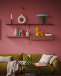 Pythagoras Shelf L hyllplan Valnöt