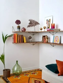 Pythagoras Shelf L hyllplan Valnöt