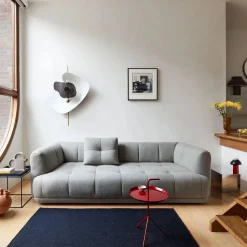 Quilton kombination 19 modulsoffa divan vänster Flamiber a5 cream