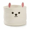Rabbit korg Ø40 cm Vit