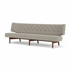 Radiohus soffa Re-wool 0218-valnöt 3-sits