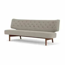 Radiohus soffa Re-wool 0218-valnöt 2-sits