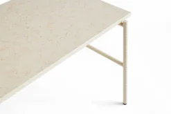 Rebar soffbord 80x49x40 5 cm Beige marble-alabaster
