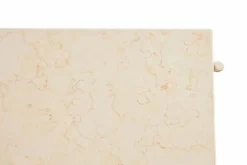 Rebar soffbord 80x84x33 cm Beige marble-alabaster