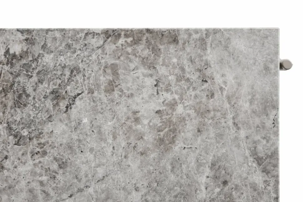 Rebar soffbord 80x84x33 cm Grey marble-fossil