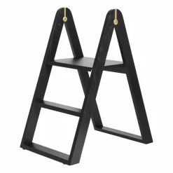 Reech stepladder stege Svart
