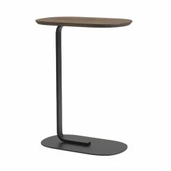 Relate sidobord 73 5 cm Smoked oak-Black