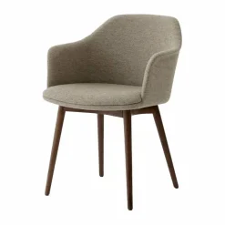 Rely HW79 karmstol Hallingdal 220 beige-valnötsbas