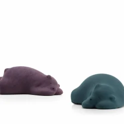 Resting Bear pall Turquoise