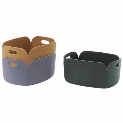 Restore förvaringskorg Dark green