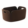 Restore förvaringskorg Dark Brown