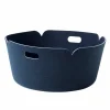 Restore förvaringskorg rund Midnight blue (blå)