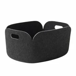 Restore förvaringskorg Black melange (svart)