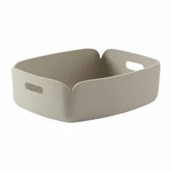 Restore tray förvaringskorg låg Sand