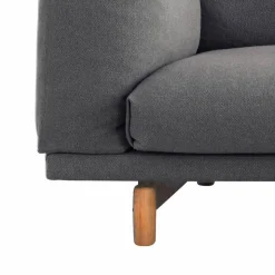 Rest soffa 3-sits tyg steelcut trio 515 rose ekben