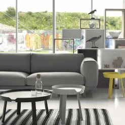 Rest soffa 3-sits tyg steelcut trio 515 rose ekben